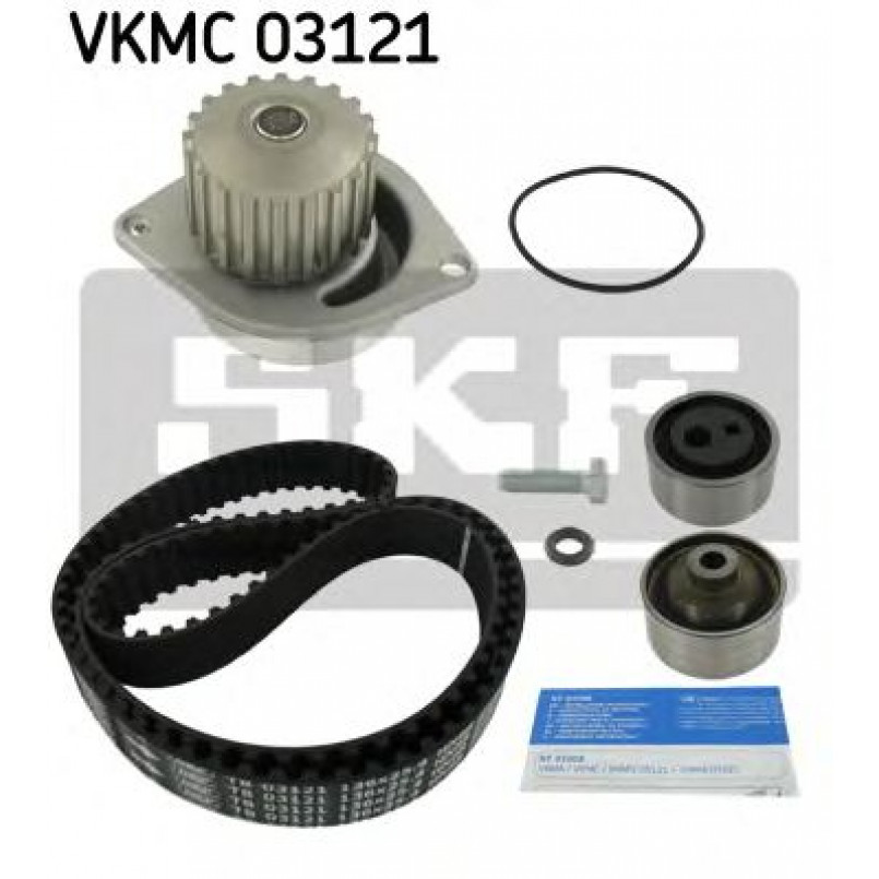 VKMC 03121 SKF - Насос охолоджуючої рідини + комплект зубчатого ремня